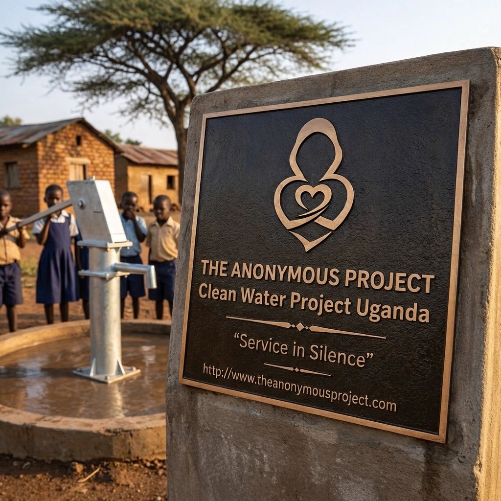 The Anonymous Project Clean Water Project Uganda